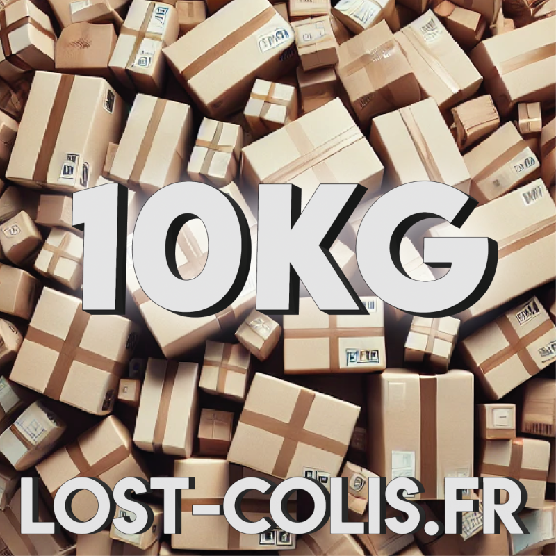 10KG DE COLIS PERDUS - ARTICLES MIXÉS