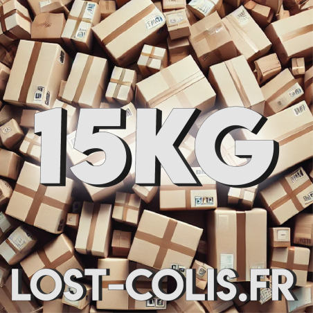 15KG DE COLIS PERDUS - ARTICLES MIXÉS