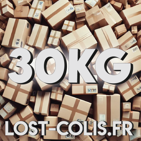 30KG DE COLIS PERDUS - ARTICLES MIXÉS
