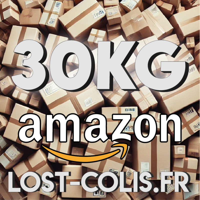 30 KG DE COLIS PERDUS - AMAZON